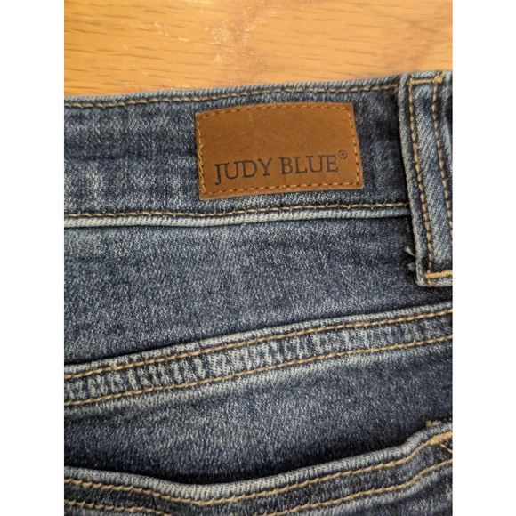 Judy Blue Boyfriend Distressed Jeans Size 7 28 - Picture 7 of 13